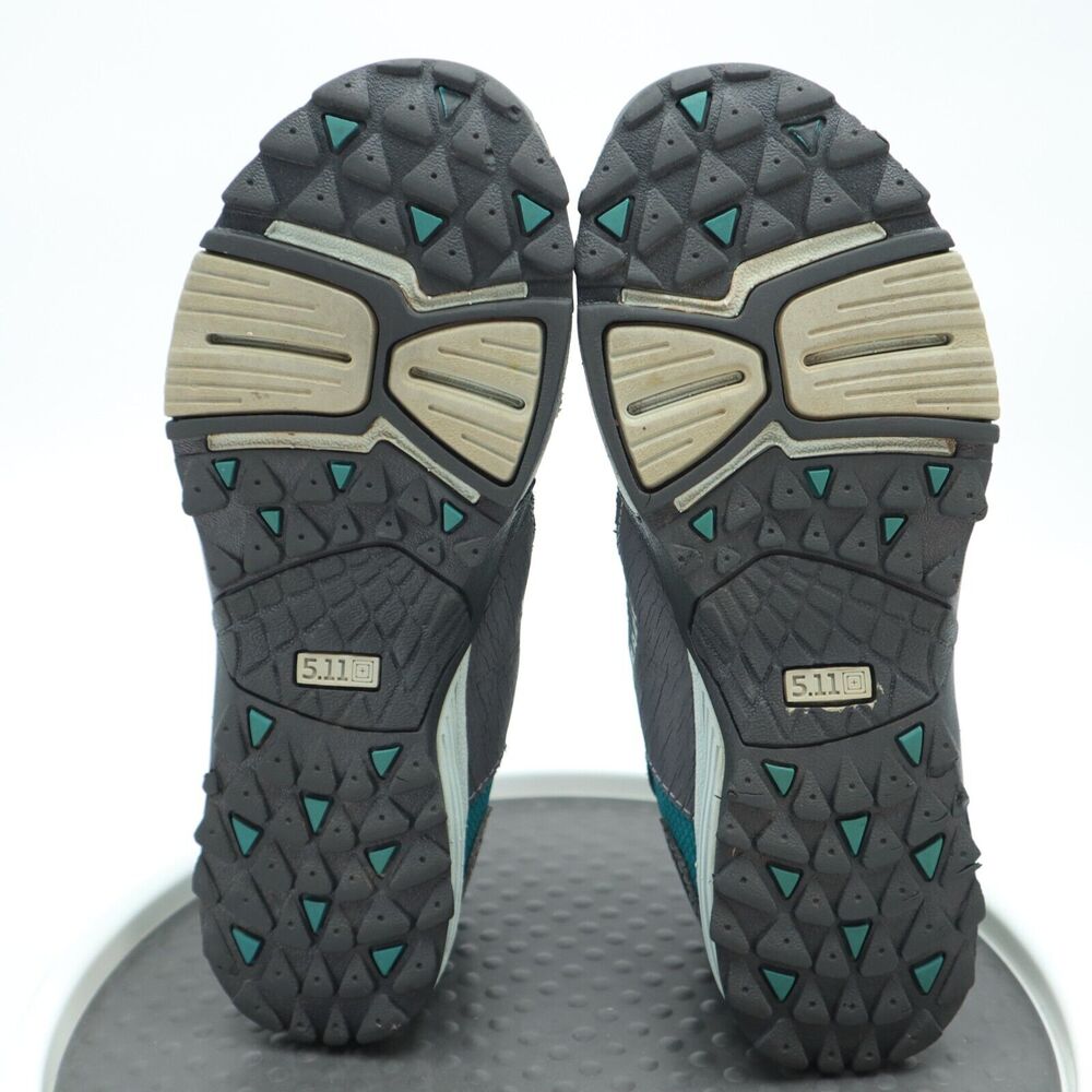 5.11 Tactical Recon Trainer Womens Size 7.5 Shoes 663 Caribbean Blue Rope Ready - Picture 14 of 16